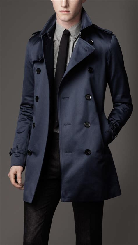 burberry trench coats mens|Burberry trench coat men's navy.